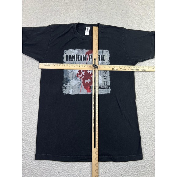 Linkin Park Hybrid Theory Shirt Women's Black Band Graphic Tee Rock Music - Picture 8 of 9